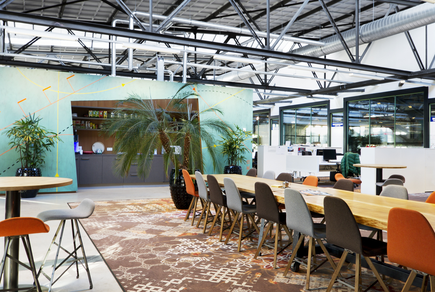 office in industrial building