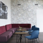 Bench Caro and tables Twister